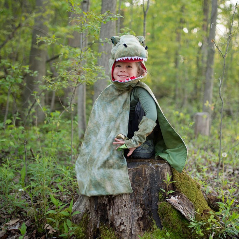 Grandasaurus T-Rex Cape met Klauwen, 7-8 jaar
