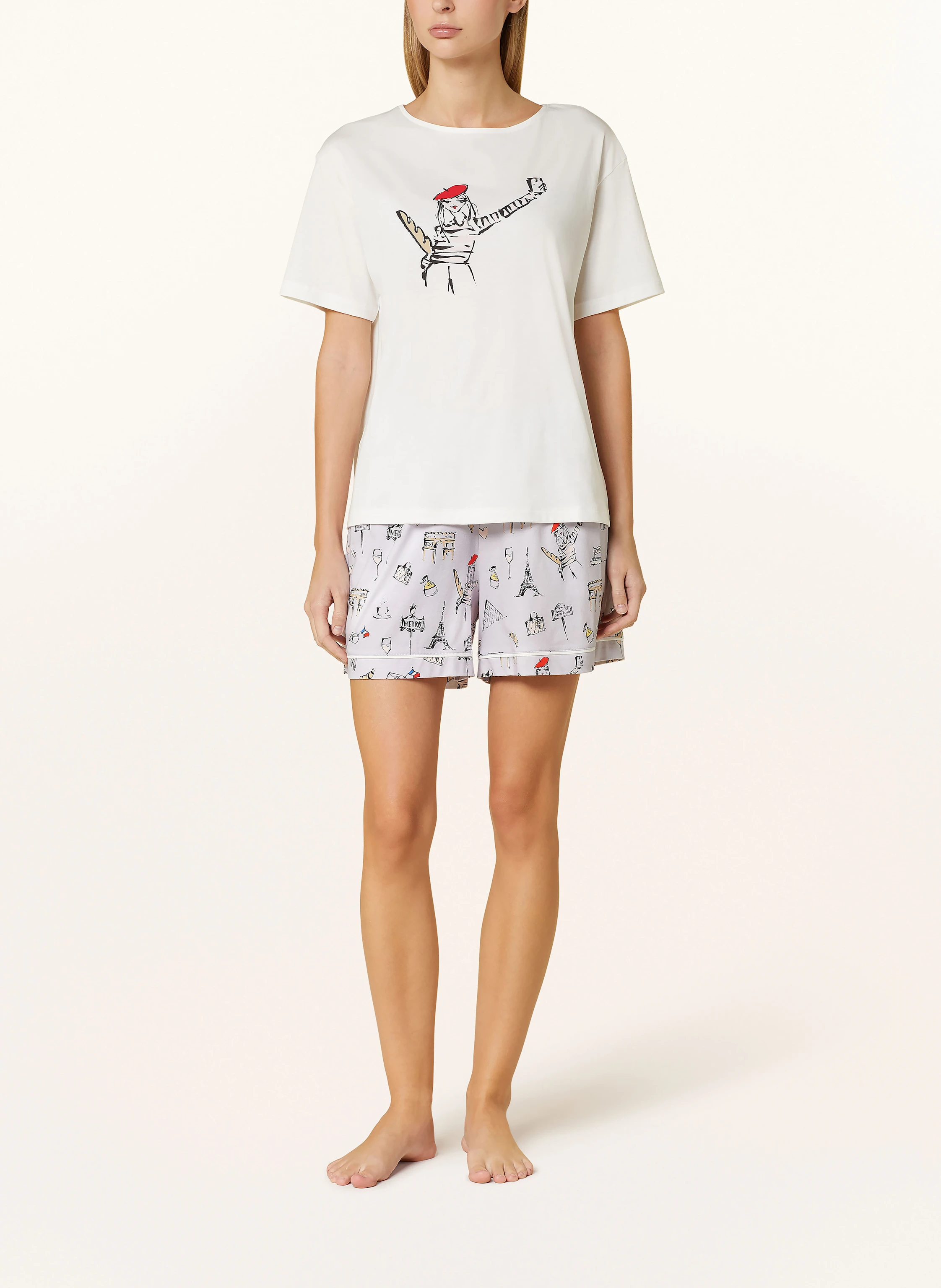 mey Schlafshorts Serie FRANCE SENSATION