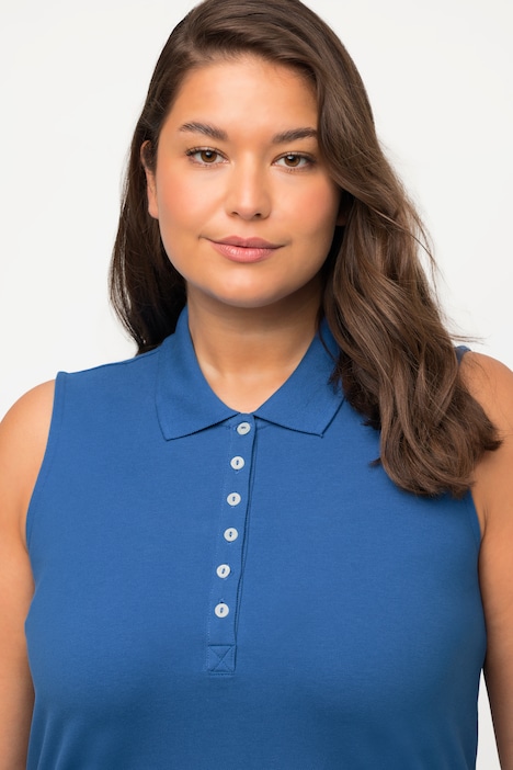 Polotop, Regular, Polokragen, ärmellos