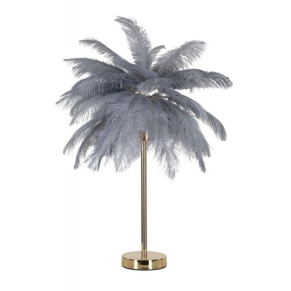 Mauro Ferretti Candeeiro de Mesa Palm Cinza Ø 55X60 cm - 17123200G3