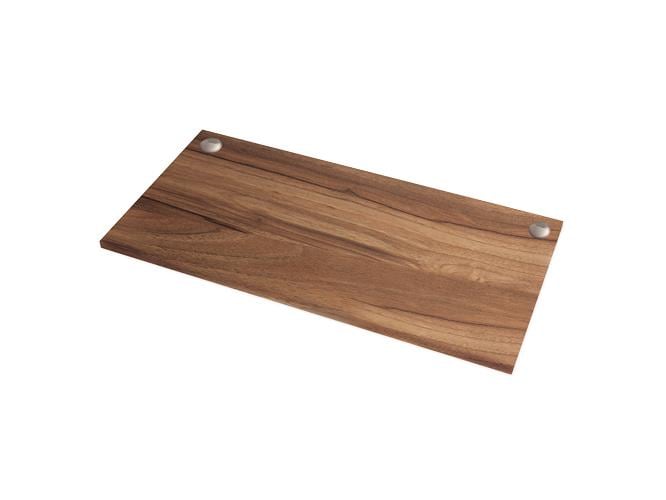 Fellowes Tischplatte Levado 160 x 80 cm, Walnuss Platte für den Tisch