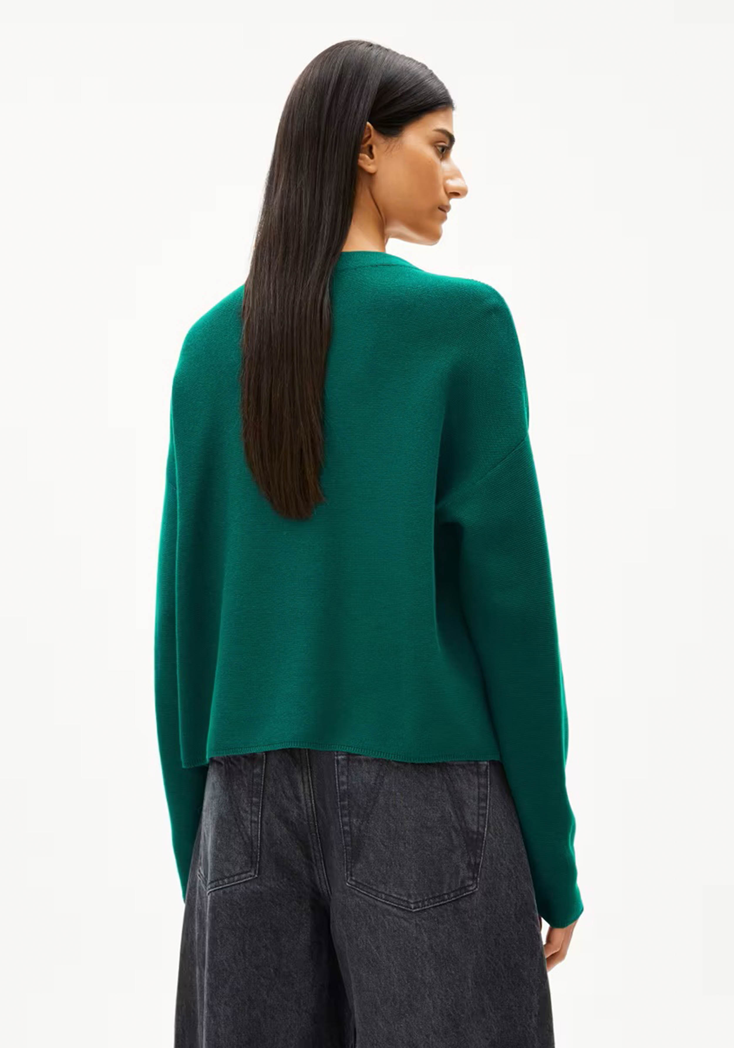 Armedangels Pullover Merinaa Links Links Emerald Green