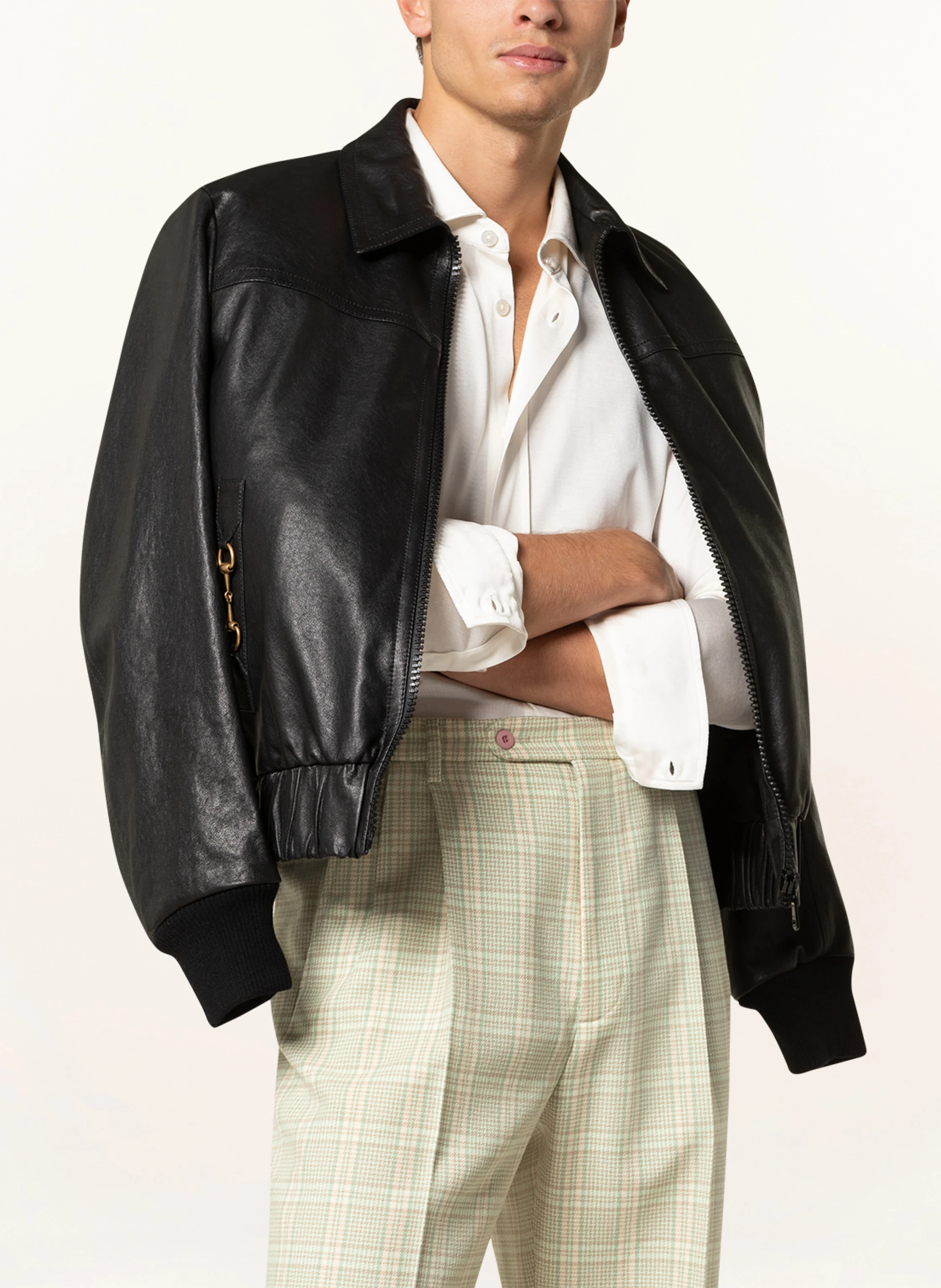 GUCCI Lederblouson