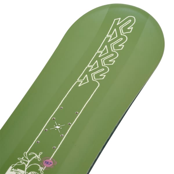 Planche de snowboard K2 KANDI JR BLACK/GREEN