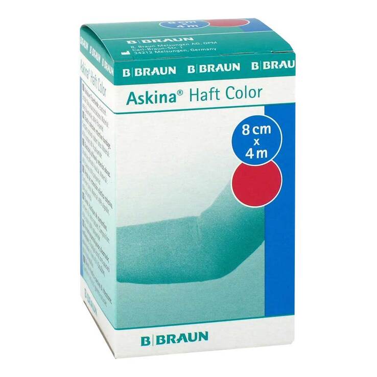 Askina Haftbinde Color 8cmx4, 1 St
