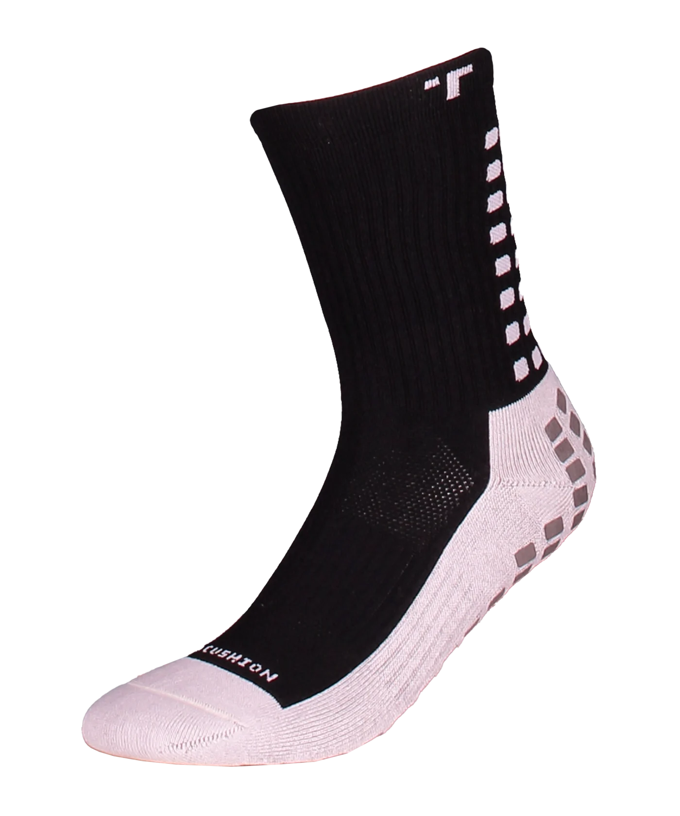 TruSox Mid Calf Cushion 3.0 Socken Schwarz Weiss