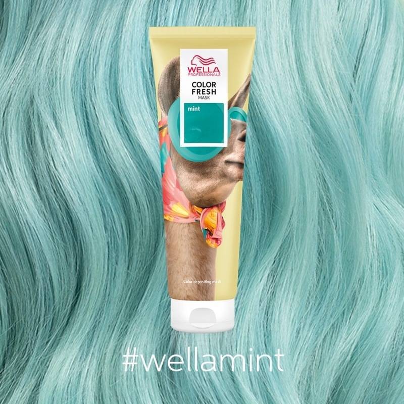Wella Professionals Color Fresh Mask 150 ml - Mint