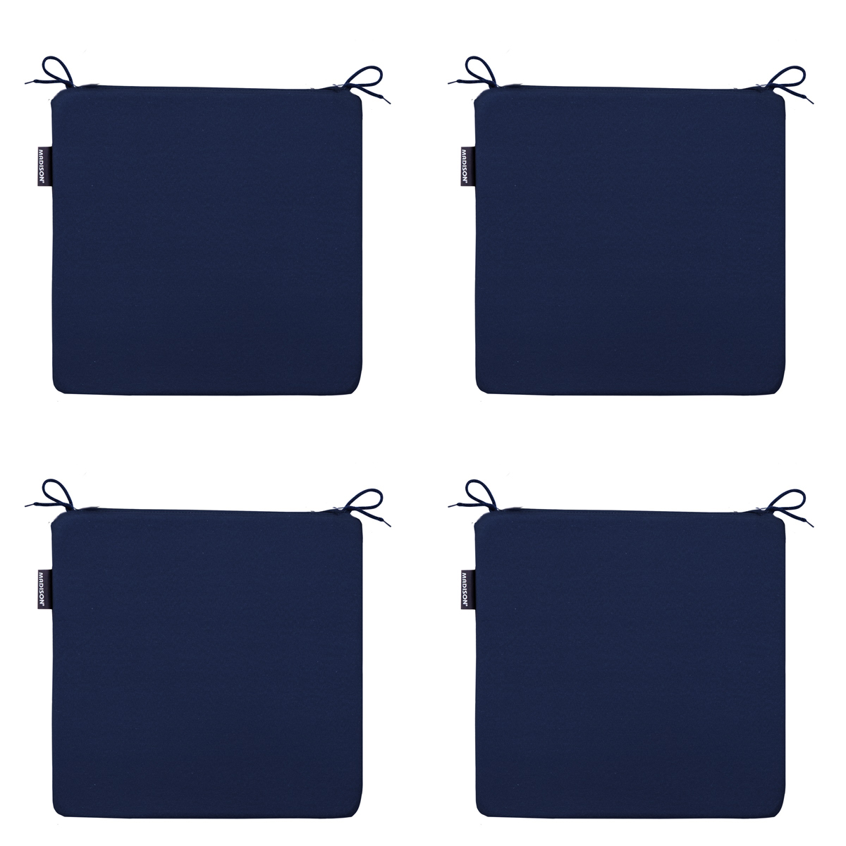 Madison Panama indigo Zitkussen - Set van 4