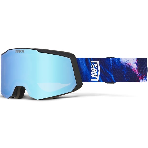 Masque de ski 100PERCENT SNOWCRAFT S HIPER GOGGLE ZOI SIGNATURE MIRROR BLACK LENS