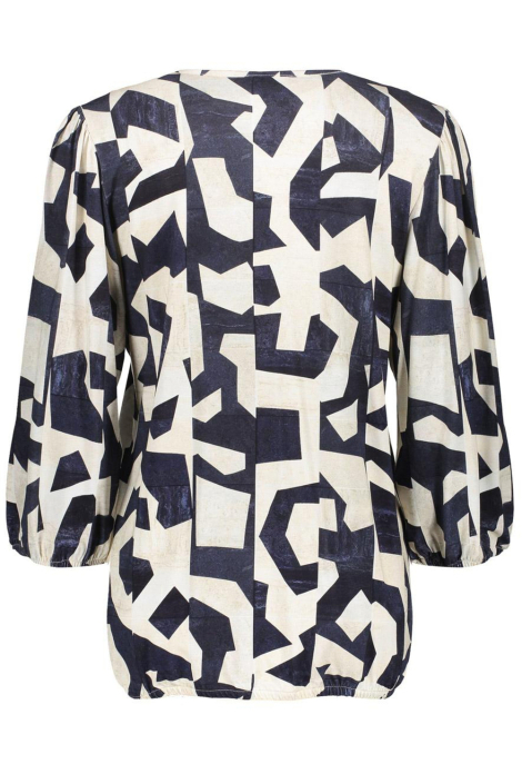 Geisha blauwe dames t-shirt
