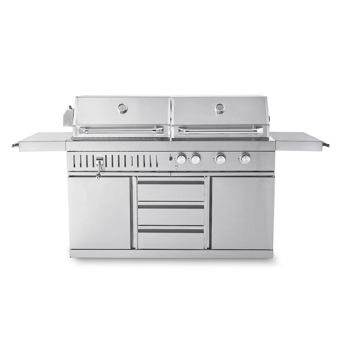 Myoutdoorkitchen - Frittstående Gass- og kullgrill