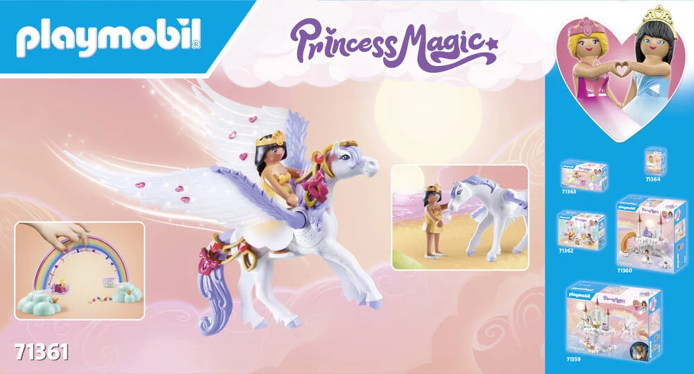 CHEVAL AILE A DECORER - 71361