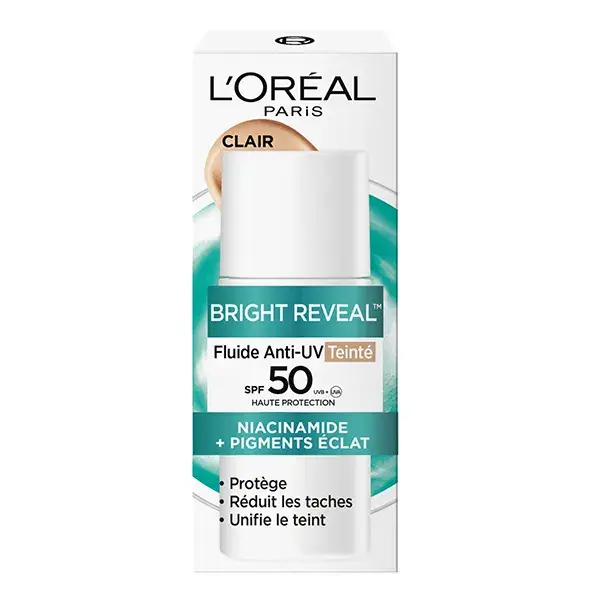 Fluido Anti-UV L'Oréal Paris FPS 50 - Tom Claro
