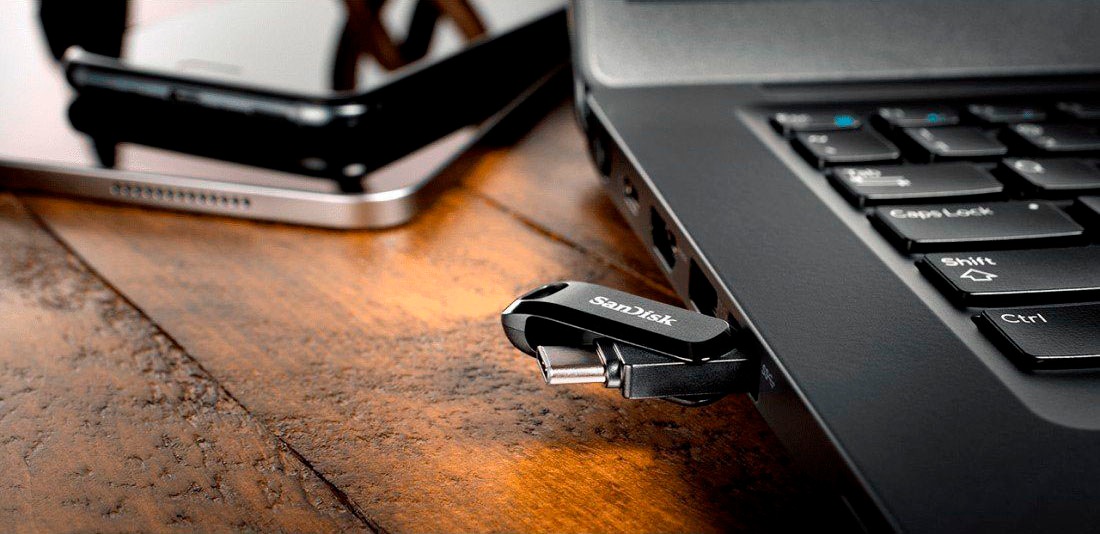 Sandisk USB-Stick »Ultra® Dual Drive USB Type-C™ 128 GB« (128GB GB USB 3.1 )