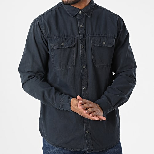 Chemise Manches Longues Watson Bleu Marine