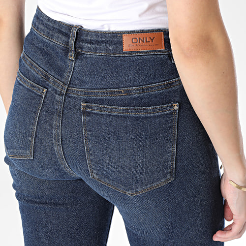 Jean Slim Femme Sui Mid Bleu Denim