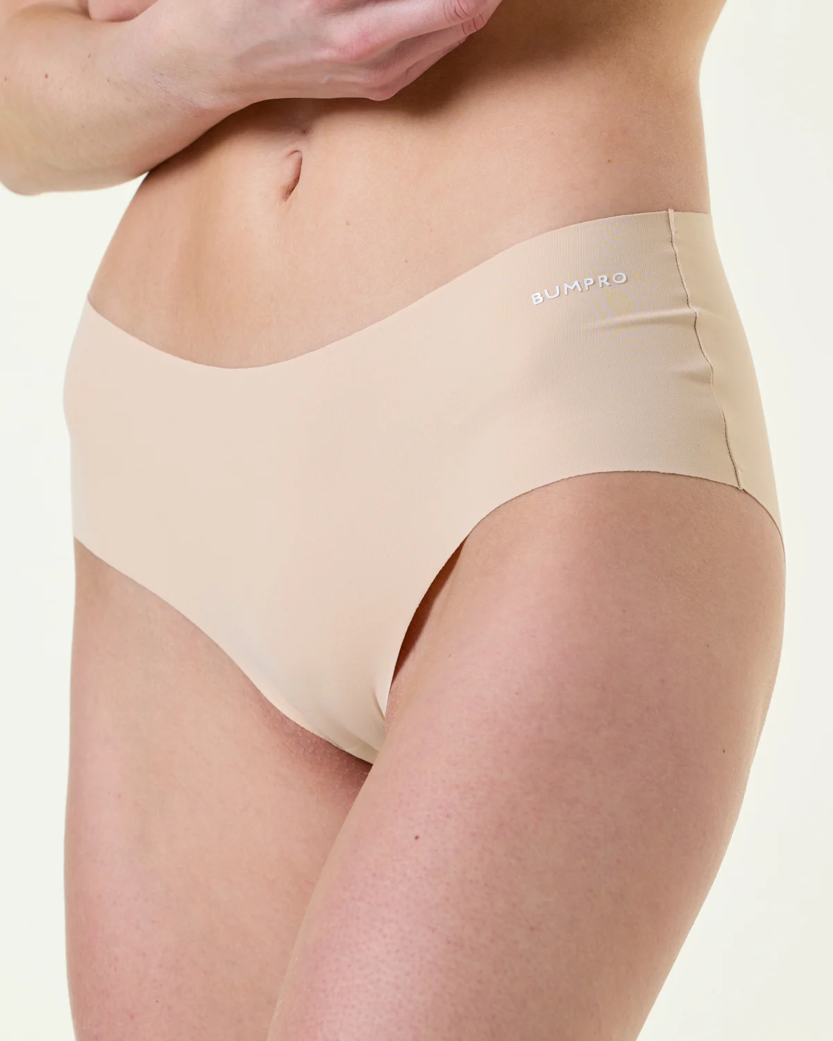 Bumpro 3-pack No Show Hipster Black\White\Sand