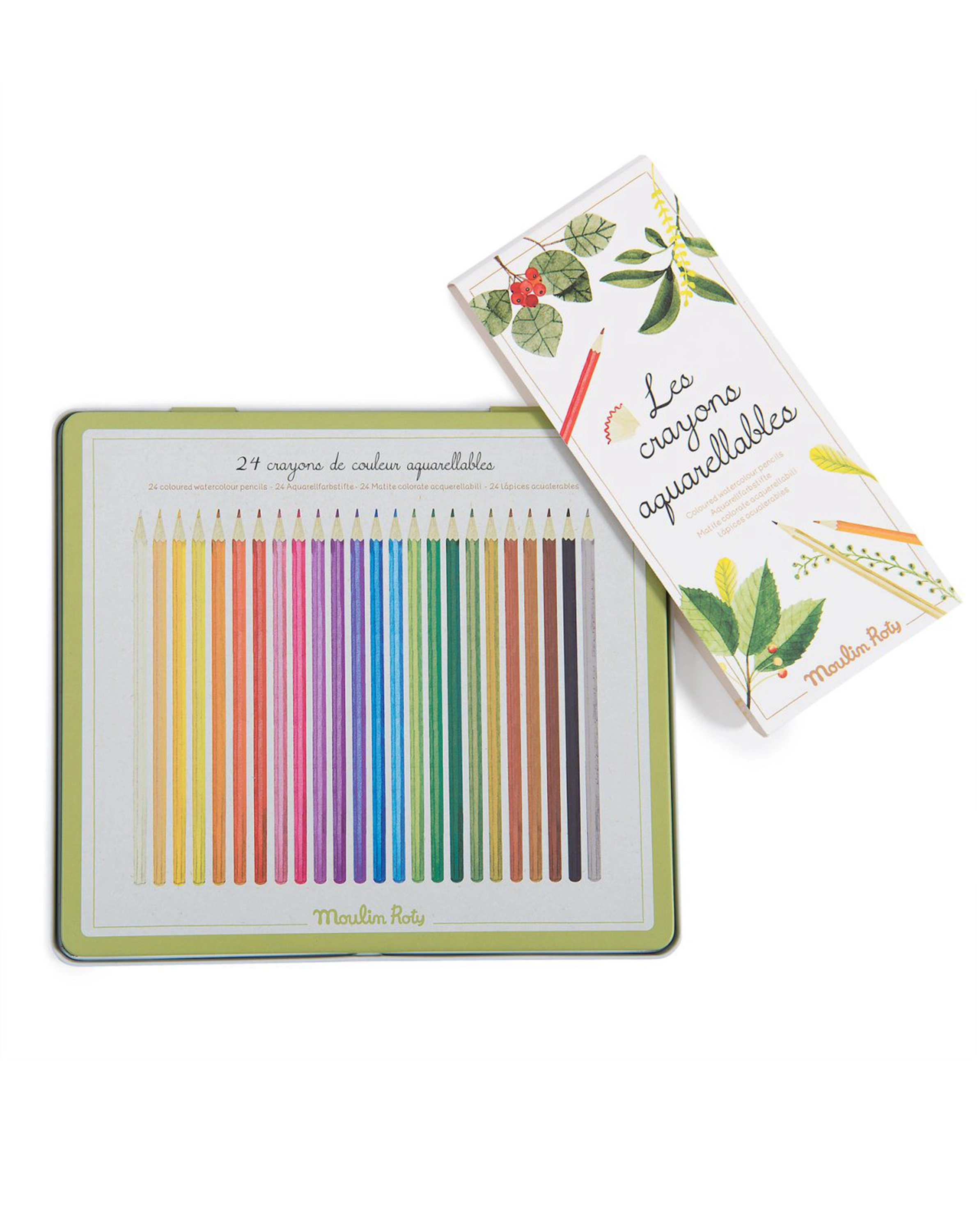 Aquarellfarbstifte LE JARDIN DU MOULIN 24-teilig