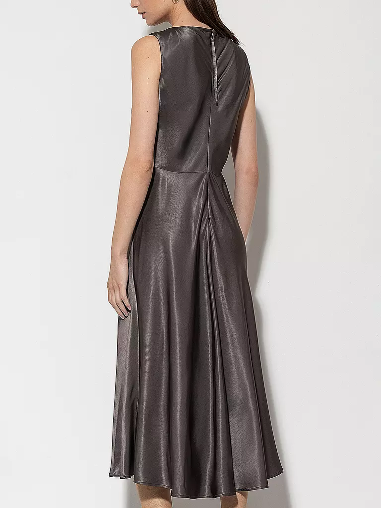 LUISA CERANO Midikleid hellbraun