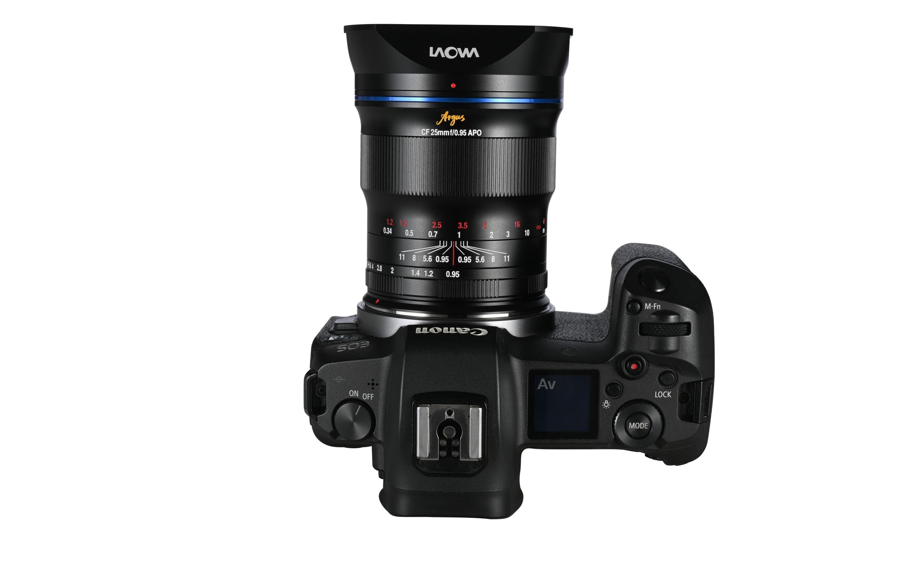 Festbrennweite Argus 25 mm f/0.95 CF APO – Canon RF<br>Lichtstarke Festbrennweite
