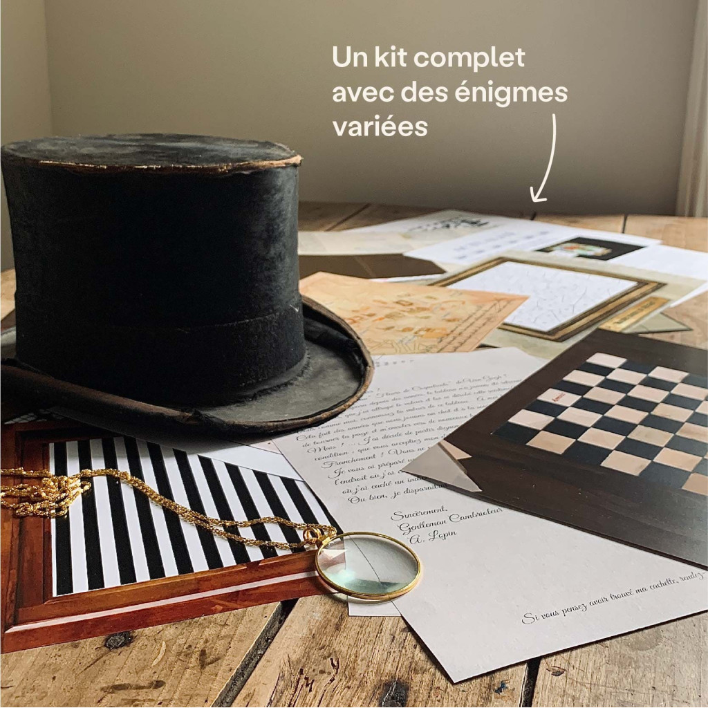 Escape Game à la maison - Le chef-d’oeuvre d’Arsène