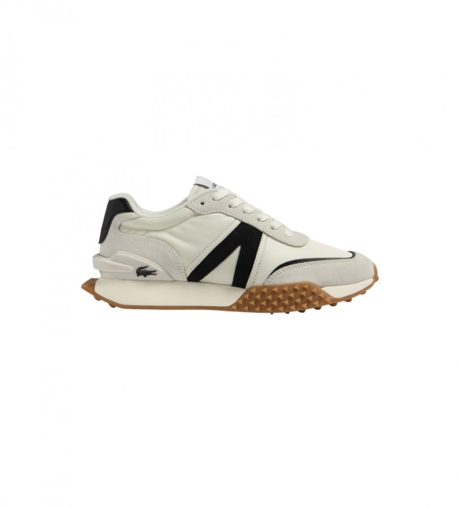Tênis Lacoste L-Spin Deluxe em couro bege