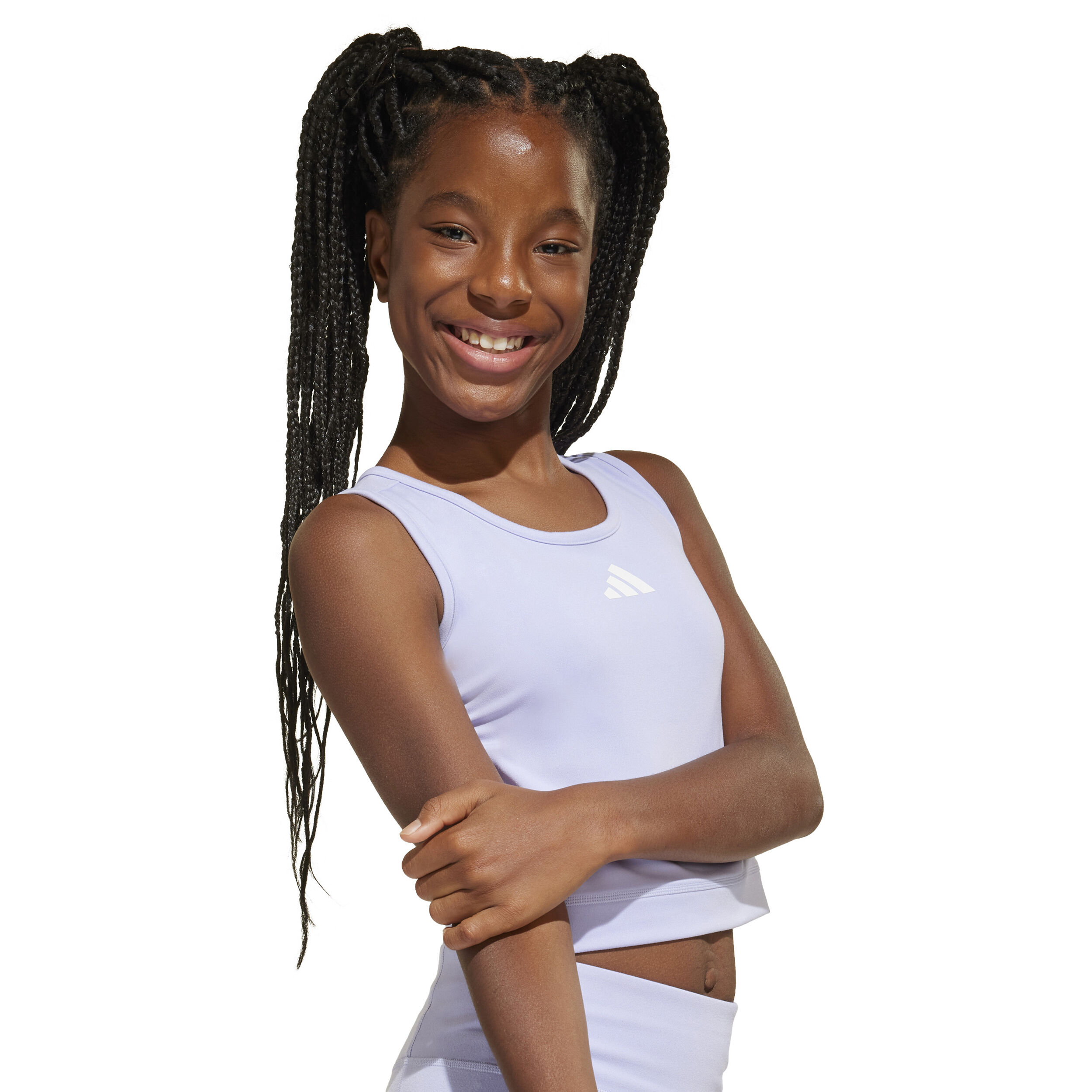 adidas All Sports Favorite Crop Débardeur Tank Top Enfants - Lilas