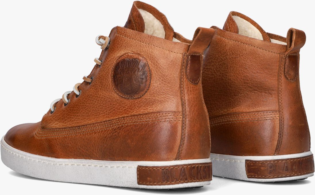 BLACKSTONE cognac blackstone lage sneakers icon