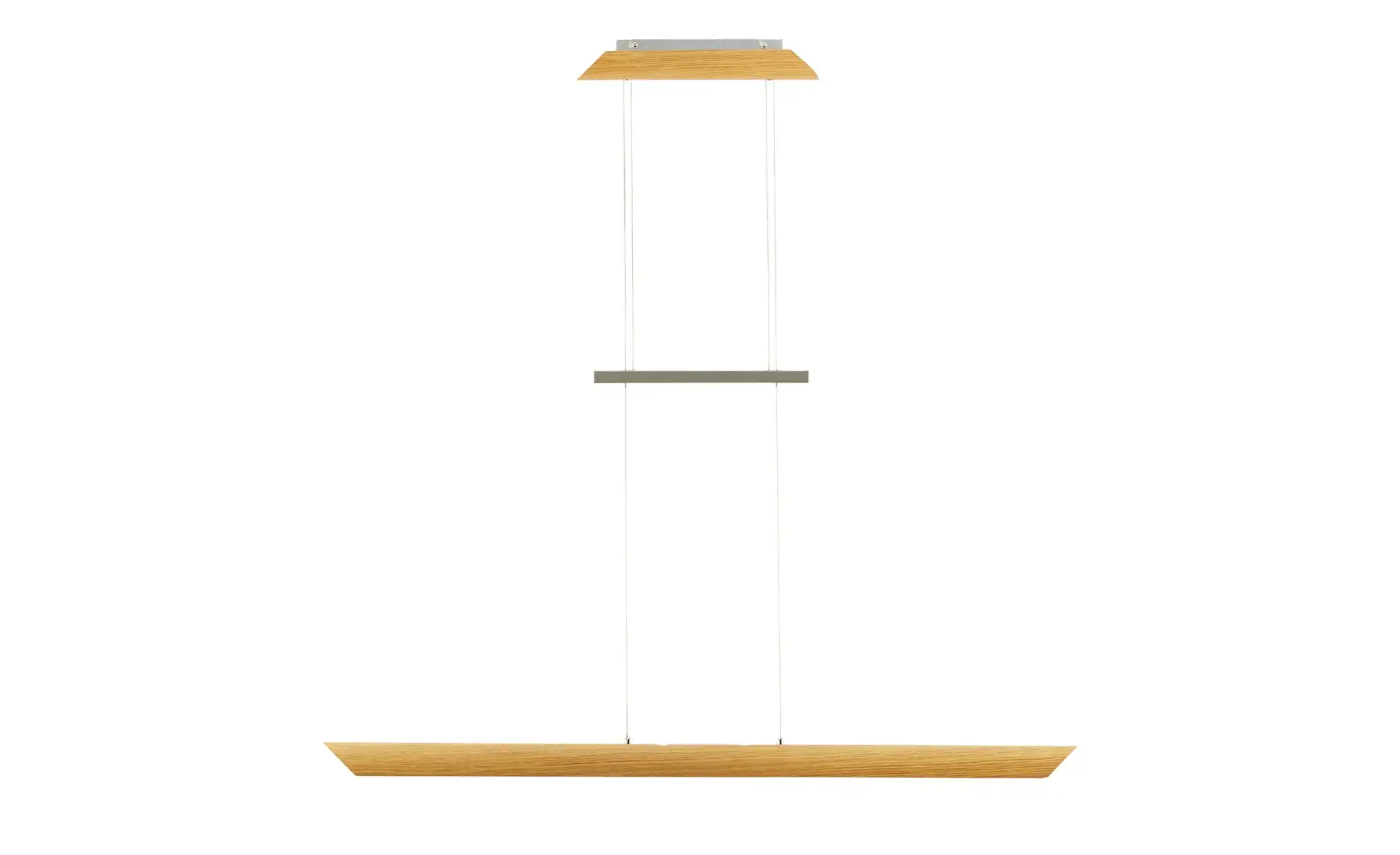 LED-Pendelleuchte, 1-flammig, Eiche natur