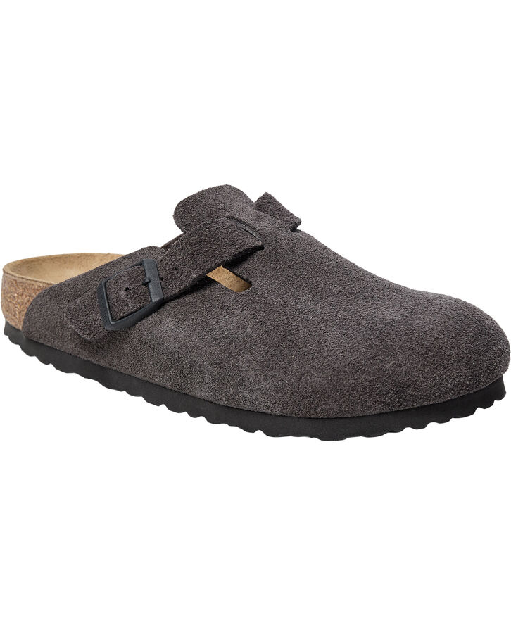 Birkenstock Boston LEVE Velvet Grey Velvet grey