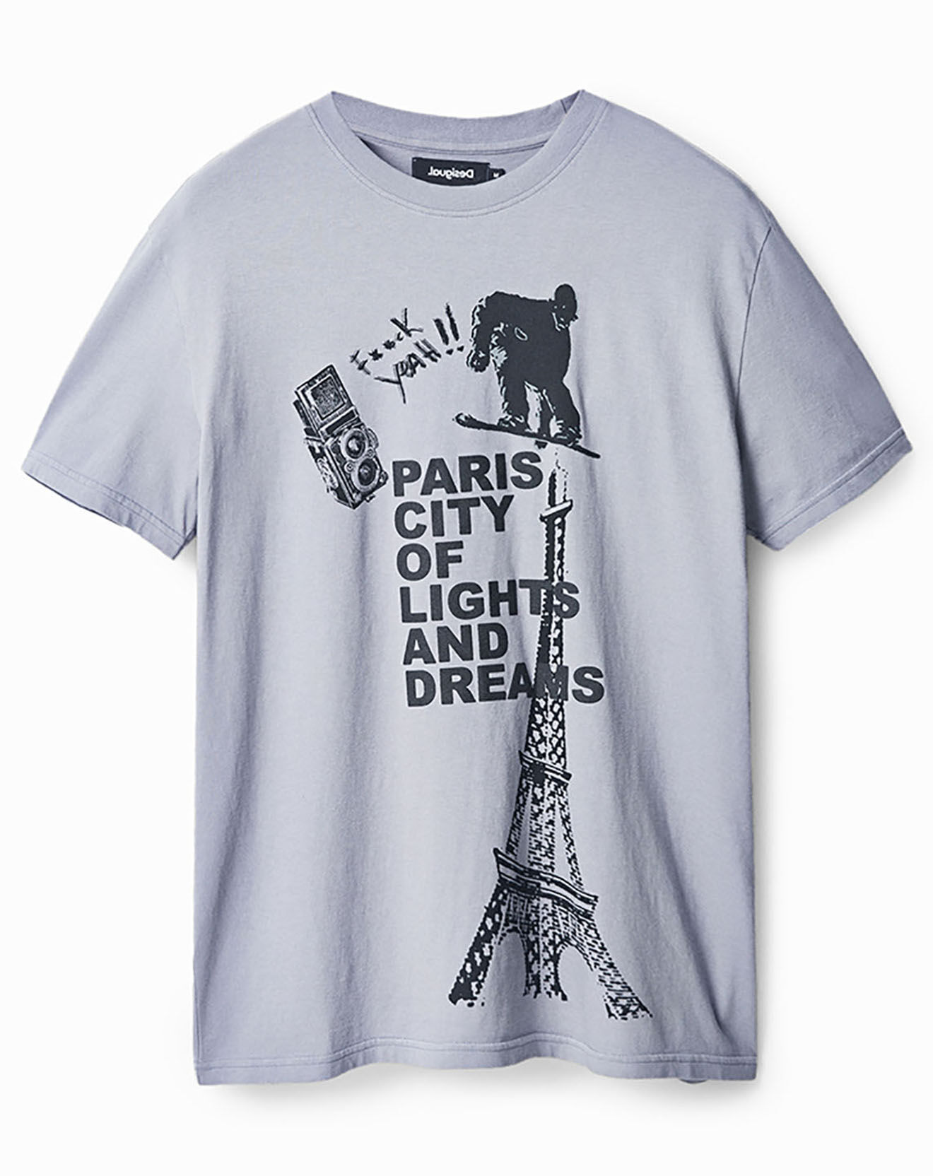 Desigual T-Shirt Milo bleu
