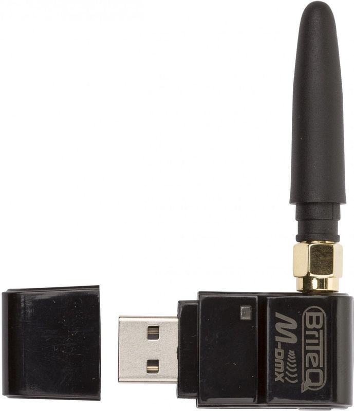 Briteq - WTR-DMX Dongle - Ontvanger voor Draadloos DMX