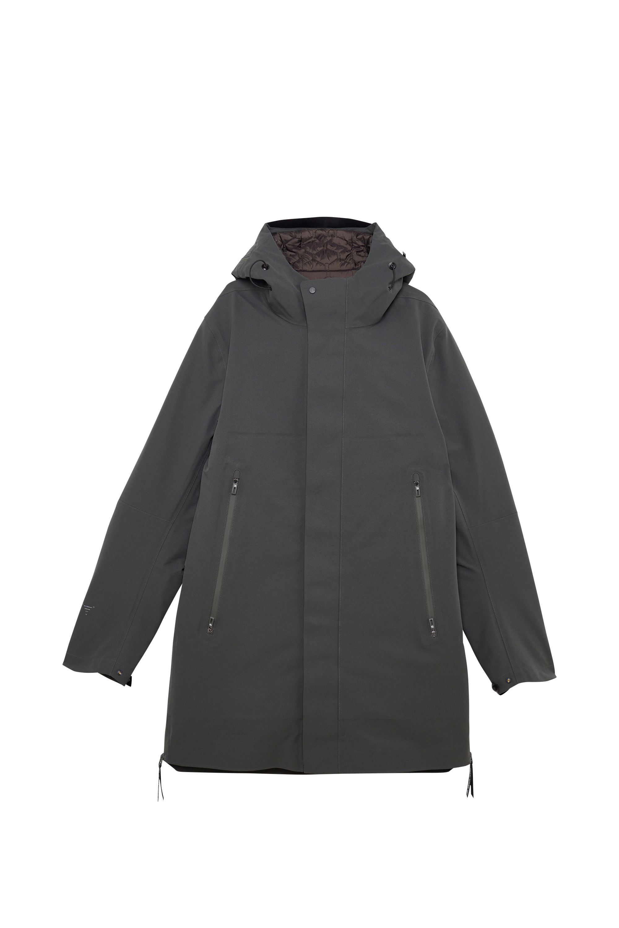 KRAKATAU Parka PARK QM434 PLANCK 52 URBAN CHIC Vert