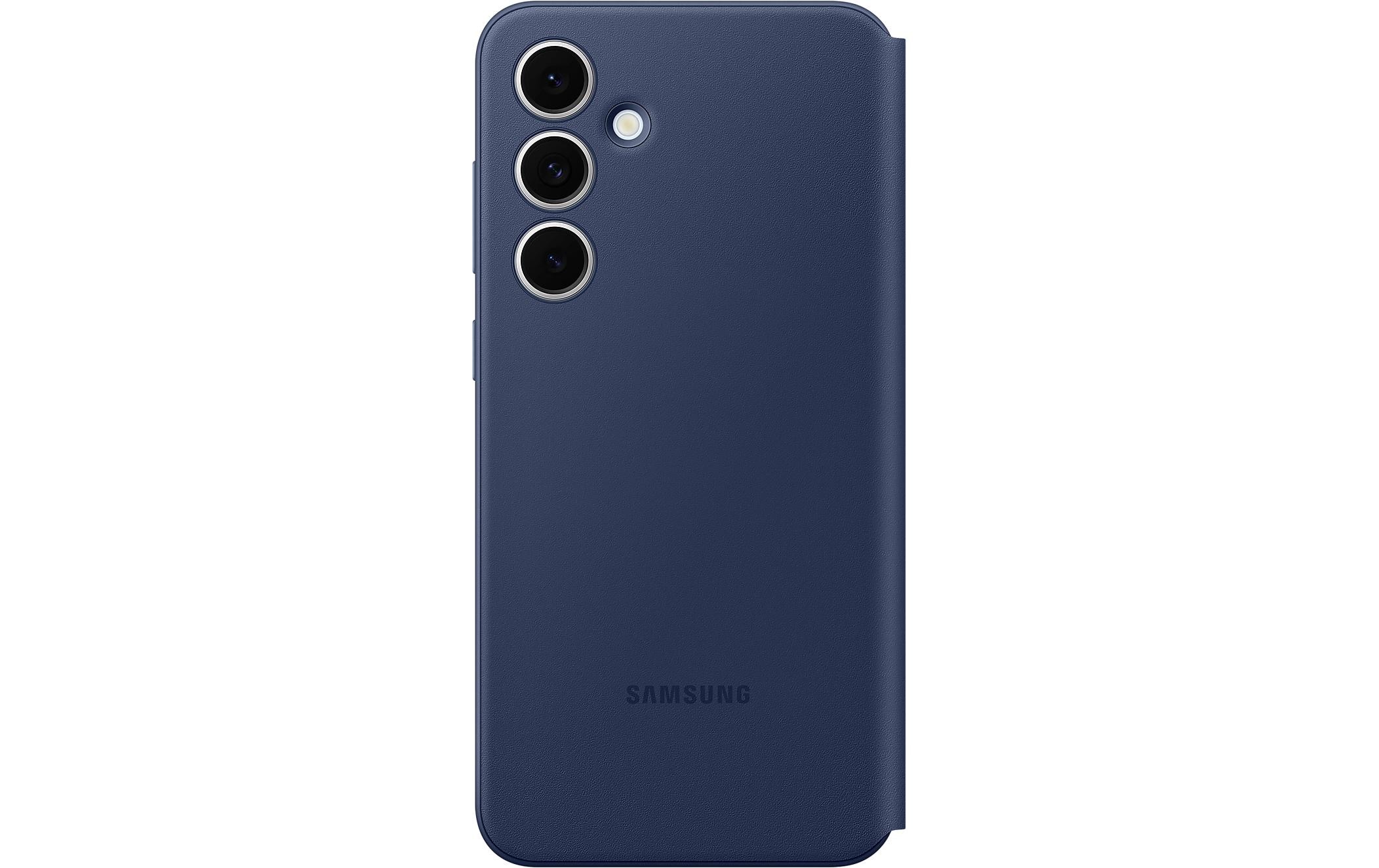 Back Cover Smart View Wallet Galaxy S24 FE BlauSchutzhülle für das Samsung Galaxy S24 FE
