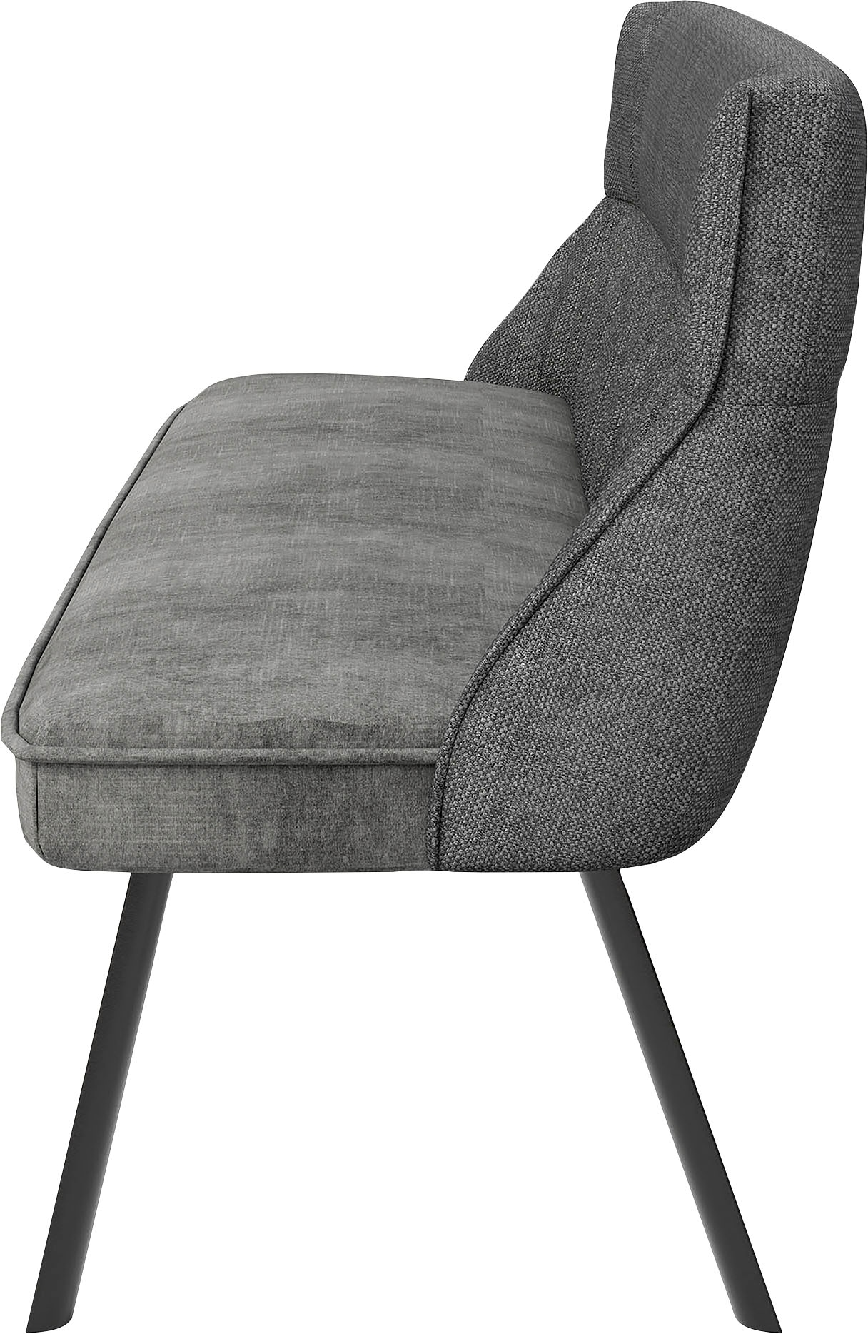 byLIVING Polsterbank »California« 1 Stk. tlg. 180 cm Bank, Webstoff und Vintage Samt mit gemütlicher Nosaqfederung