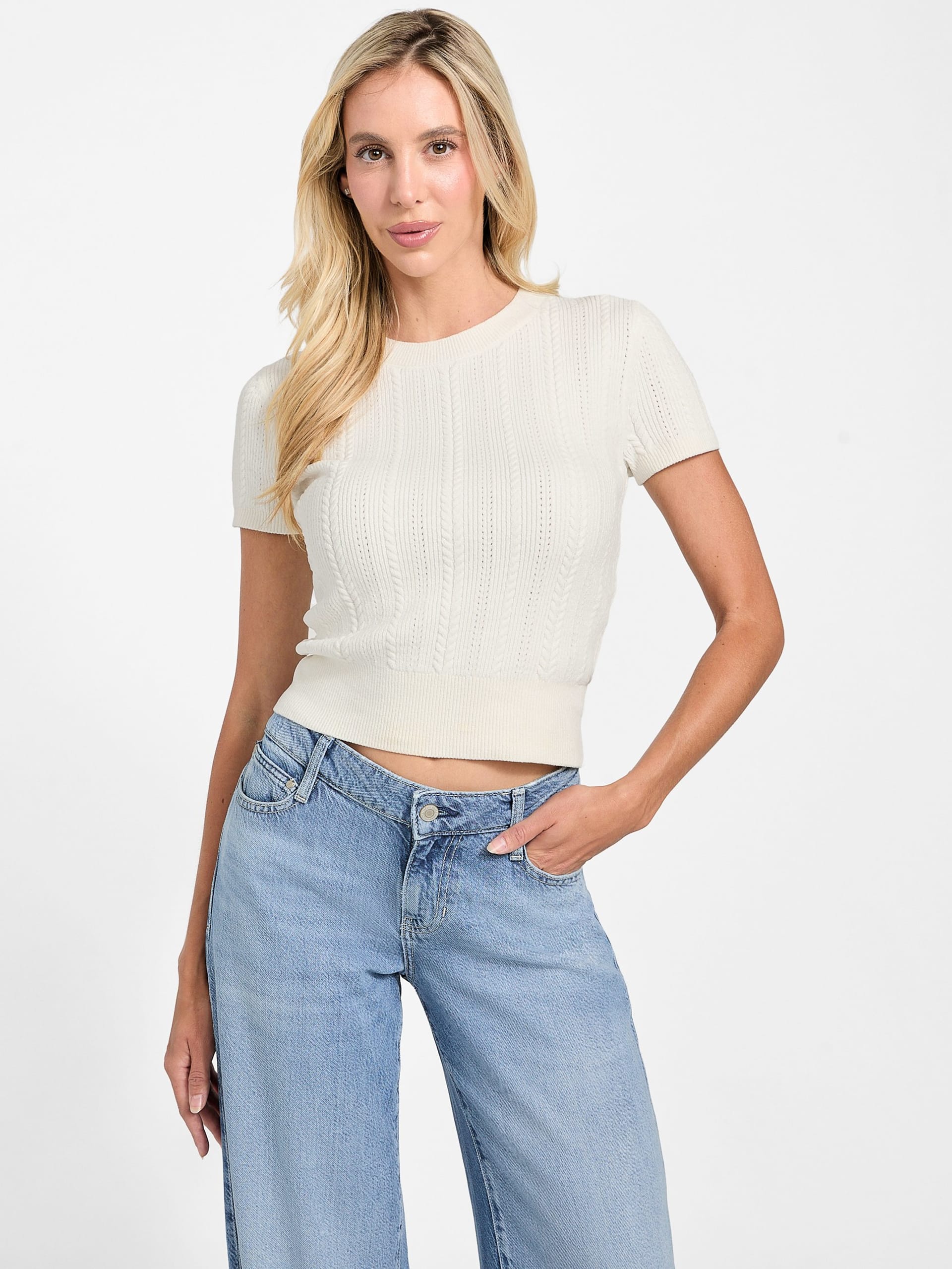 Blusa de malha de chenille Eco Marcie