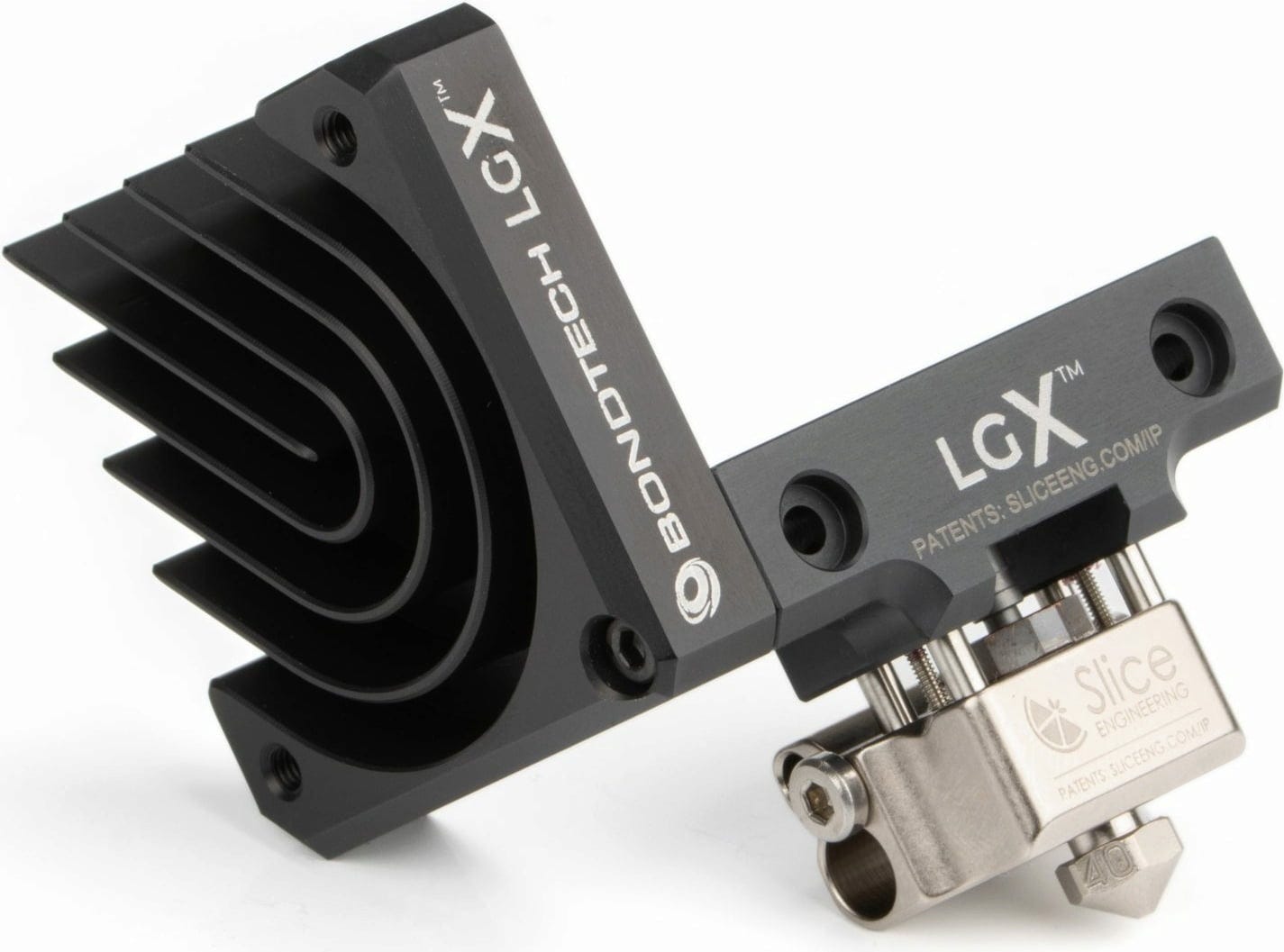 Bondtech  LGX Shortcut Mosquito Hotend    Für die Verarbeitung von weichen und flexiblen Materialien
