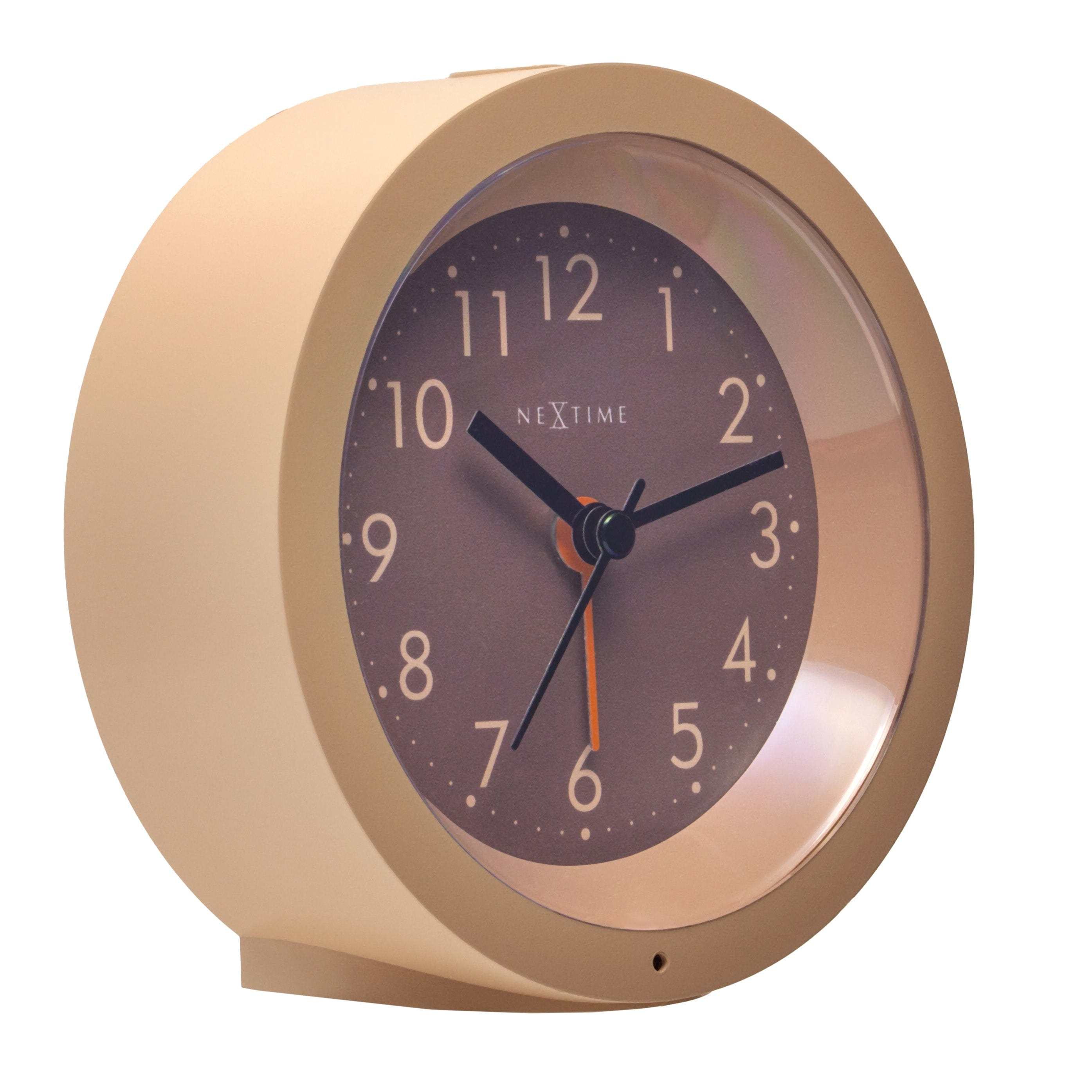 NeXtime - Tafelwekker Ã10,5 cm x 3,6 cm - Stil - Verlichte Wijzerplaat