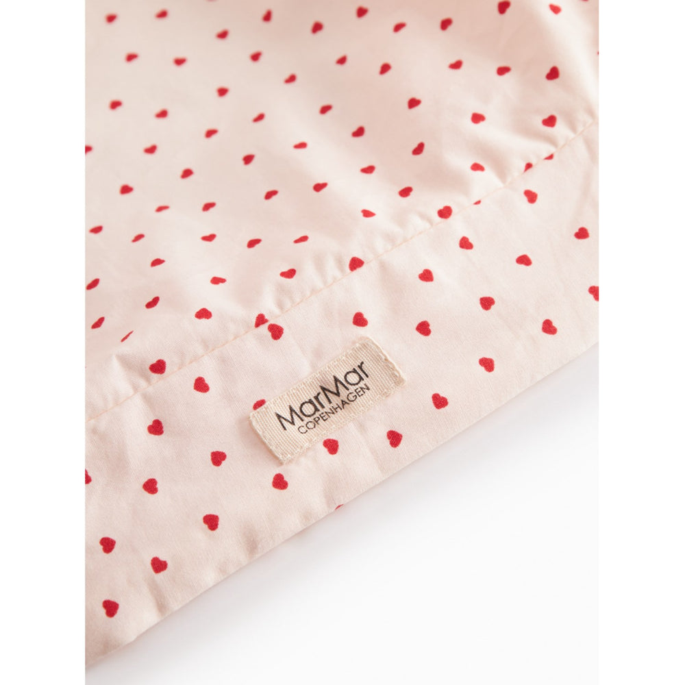 Køb MarMar Cotton Percale Home Happy Hearts Changing Cushion Cover