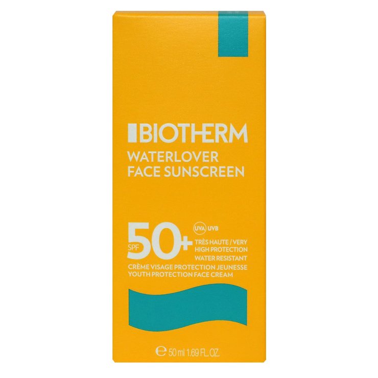 Waterlover Face Sunscreen crème visage jeunesse SPF50+ 50ml