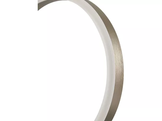 NETTLIFE Plafonnier à Led à intensité variable Ring Design avec télécommande Moderne 46W