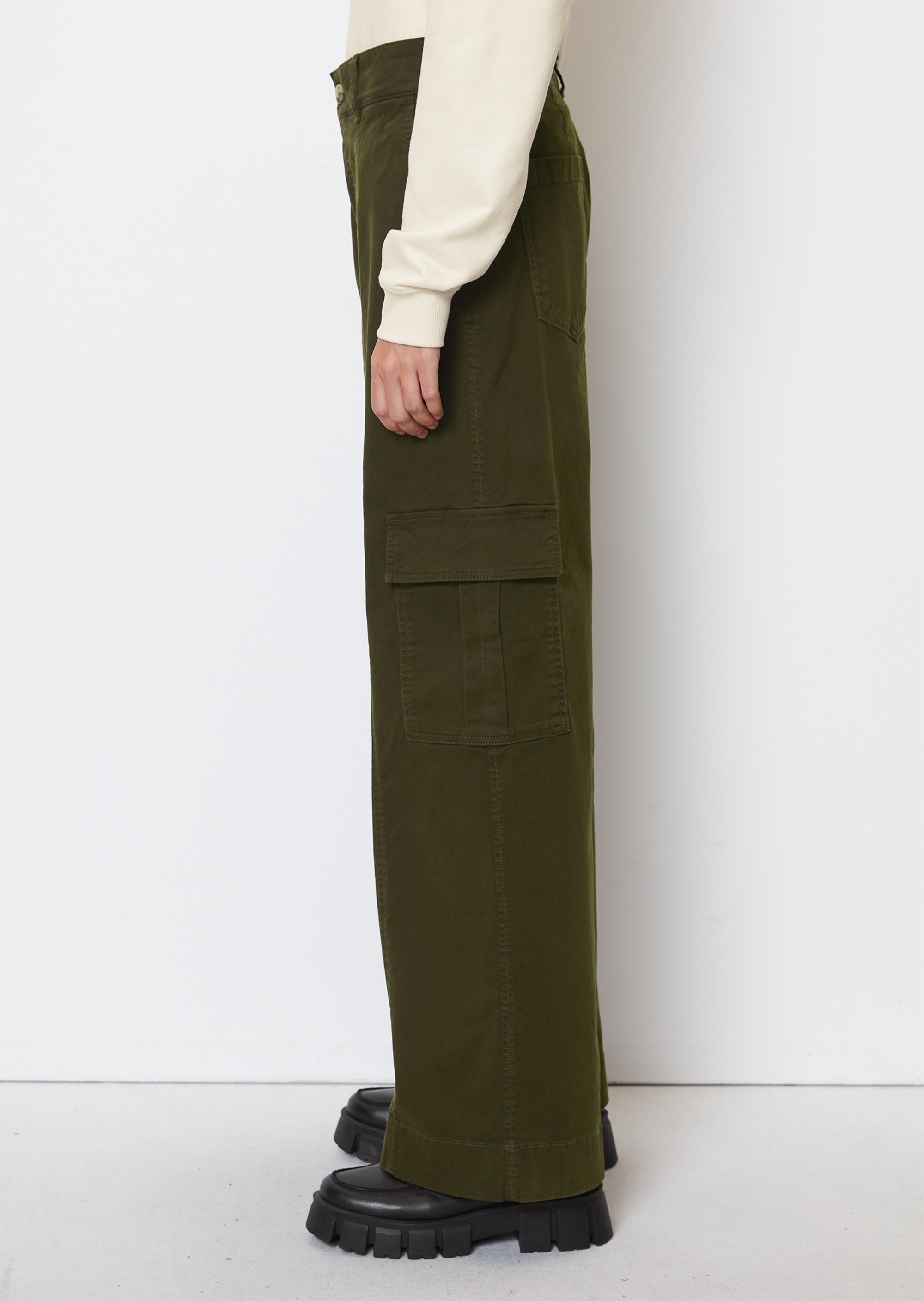Cargohose looseaus Twill-Qualität