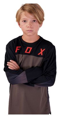 Maillot à manches longues Fox Junior Defend Race Marron