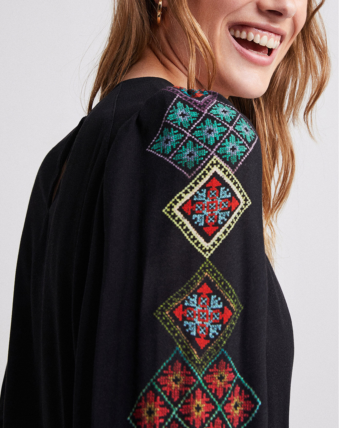 Desigual Blouse Amira noire