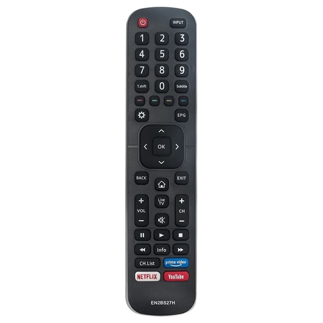 TV fjernbetjening Erstatning for EN2BS27H Til Hisense TV