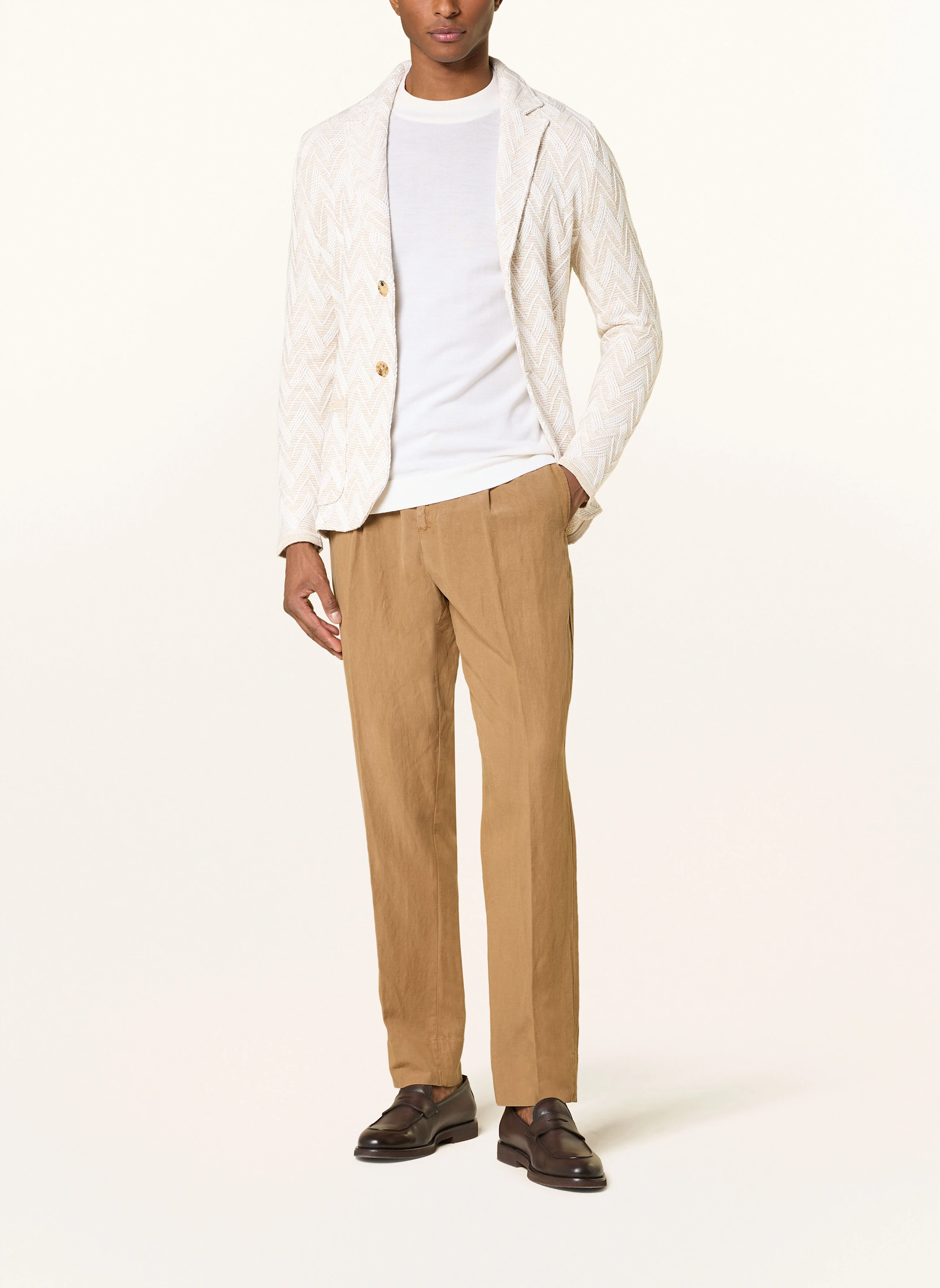 MAURIZIO  BALDASSARI Strick-Sakkko Extra Slim Fit