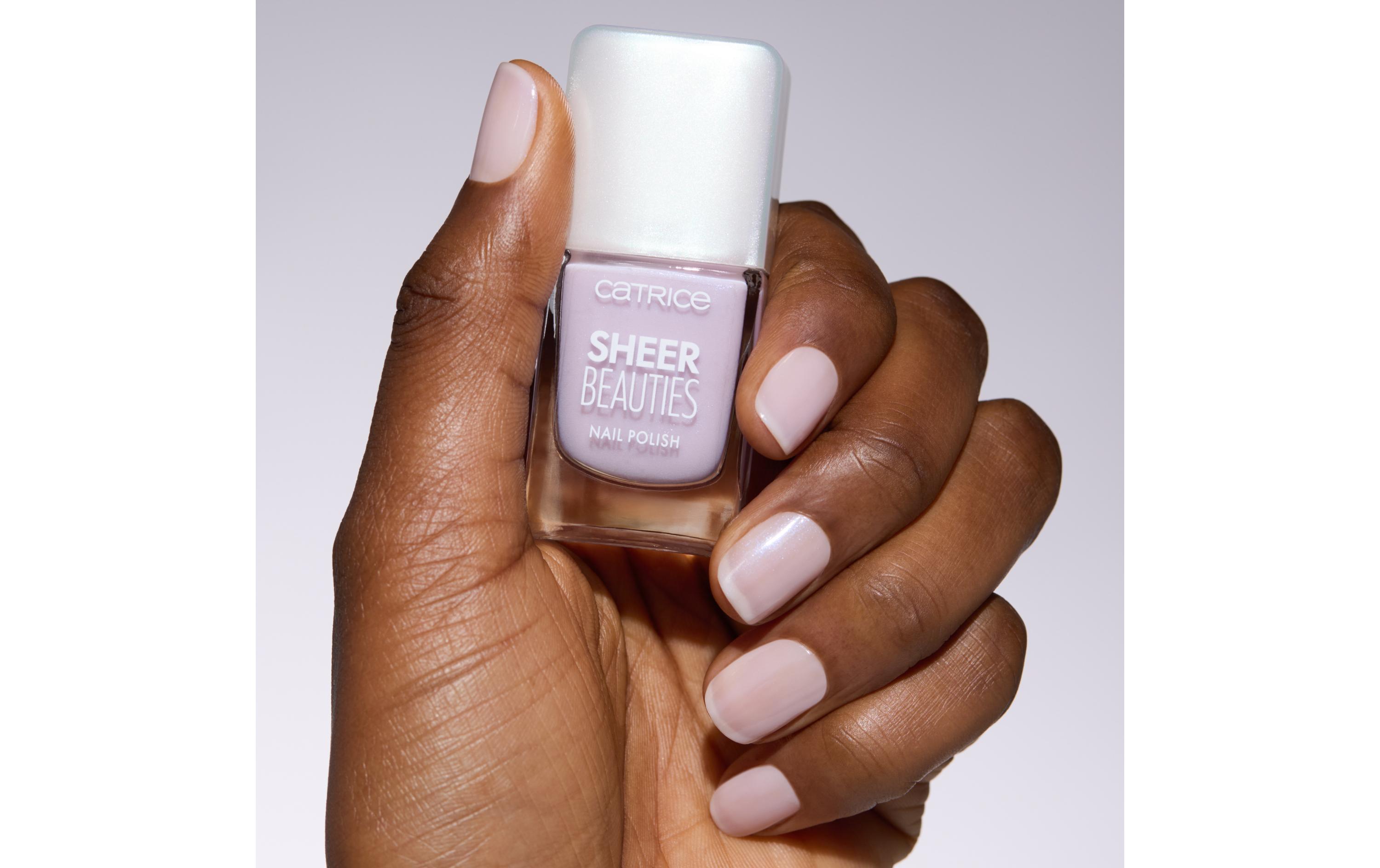 Nagellack Sheer Beauties Nail Polish 100 Nude-NuancenNagellack in Nude-Nuancen mit langanhaltendem, sheerem Finish