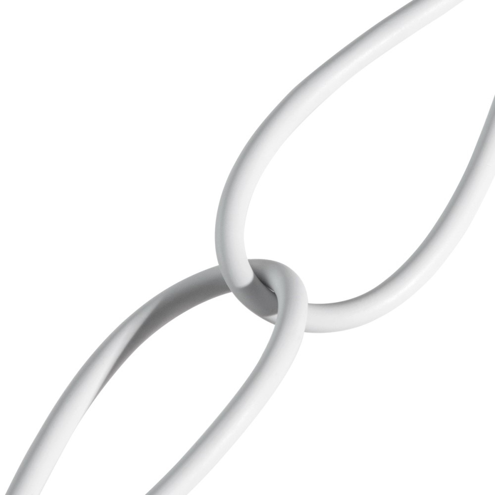 (1.5m) 2.4A USB A auf Lightning Ladekabel Datenkabel - Weiss