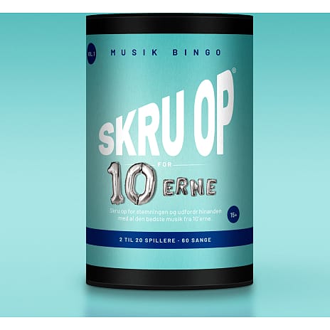 Skru op for 10´erne musikbingo