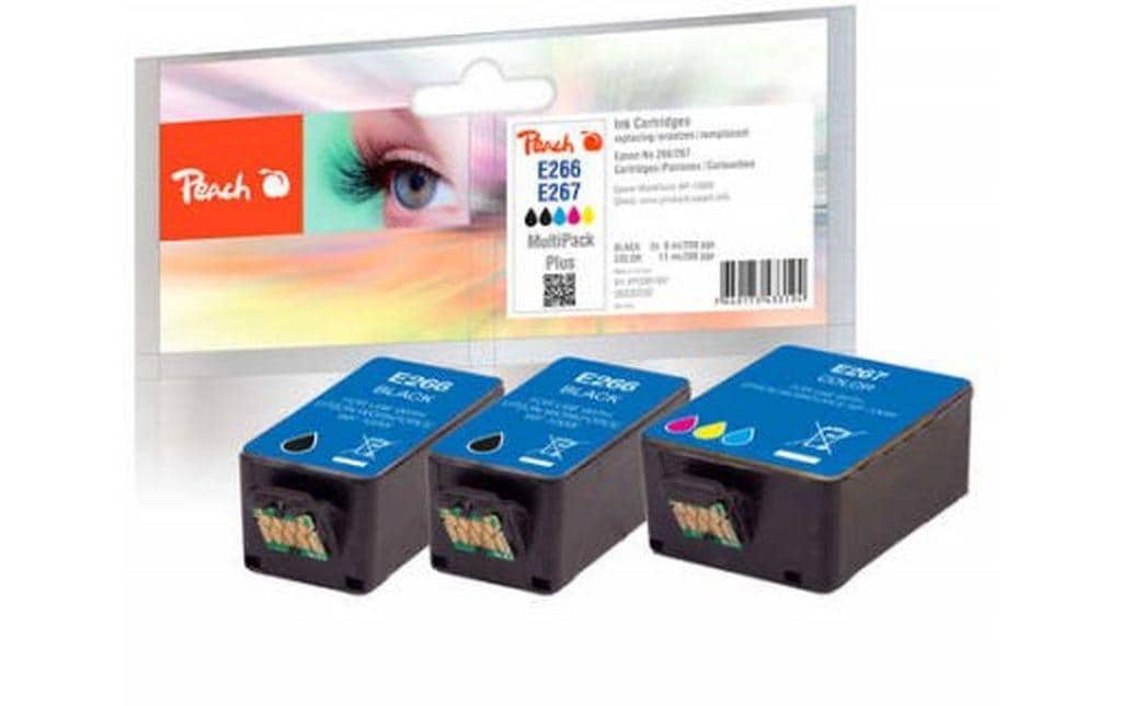 Tintenset Epson No 266/267Tintenset: 2x Schwarz, 1x Dreifarbig